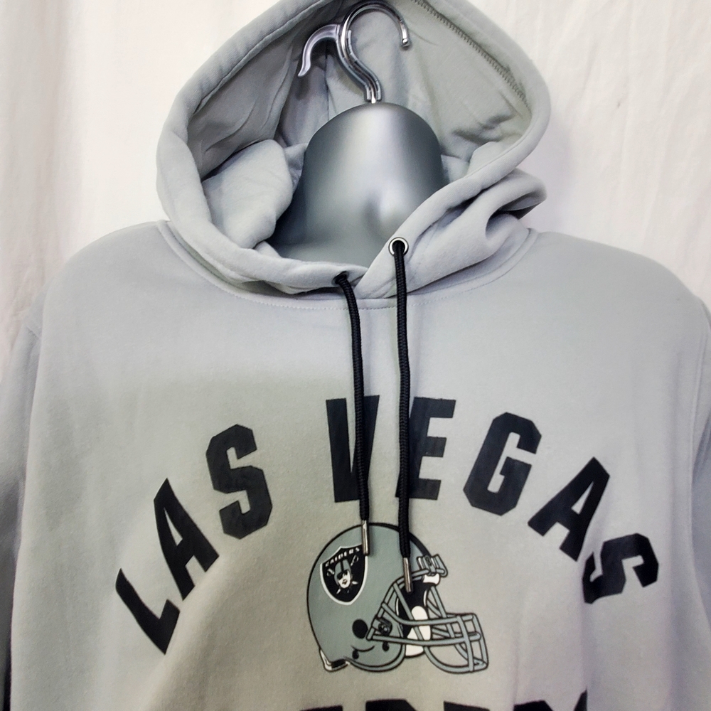 NFL Las Vegas Raiders Gray Hoodie NWT - Picture 5 of 9